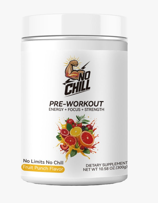No chill pre workout fruit punch