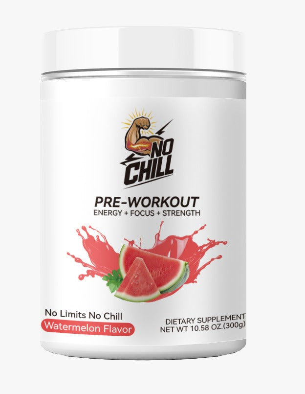 No chill pre-workout watermelon